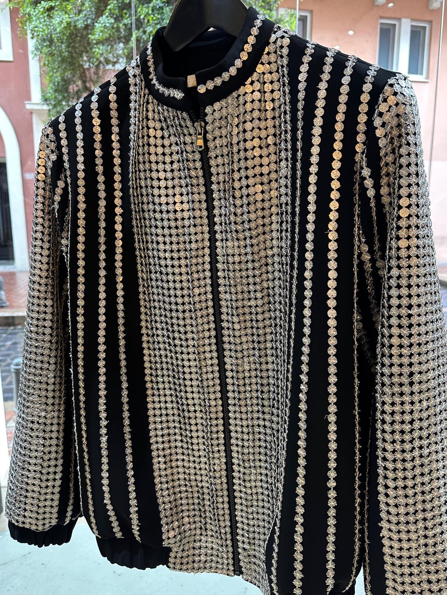 Sequined Bomber Jacket — view 2